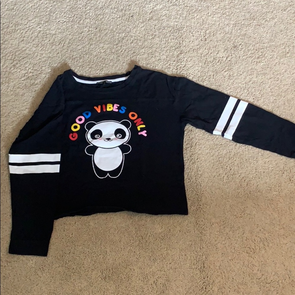 Panda long sleeve shirt
